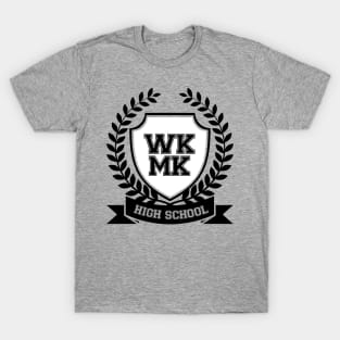 Weki Meki Crest (black and white version) T-Shirt